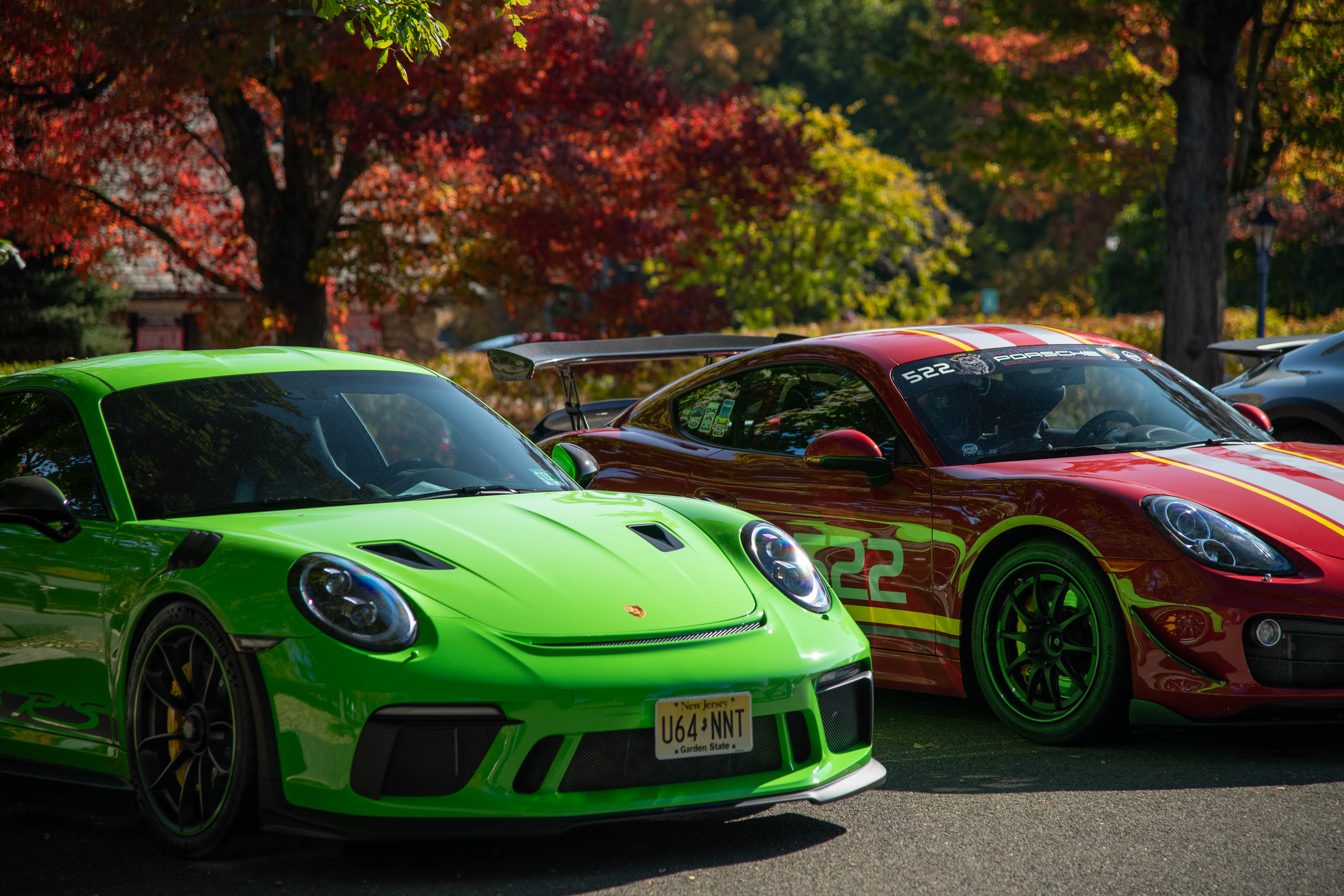 Two Porsches